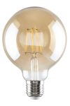 RÁBALUX 1658 LED fényforrás filament G95 E27 6W, 510 lm, 2700K