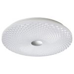   RÁBALUX 3440 Galeti, mennyezeti lámpa .LED 24W, ezüst, D40cm