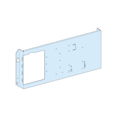 SCHNEIDER 03031 Szerelőlap NS250, vízszintes, rögzített, rotációs hajtás