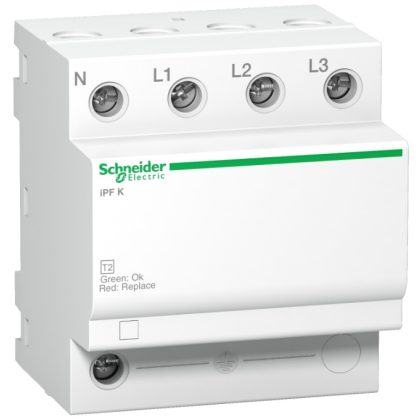   SCHNEIDER A9L15586 ACTI9 iPF túlfeszültségkorlátozó, fixbet. 65kA, 3P-N, 340V