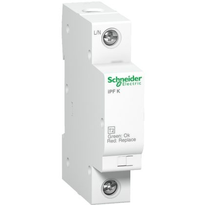   SCHNEIDER A9L15691 ACTI9 iPF túlfeszültségkorlátozó, fixbetétes, 20kA, 1P, 340V