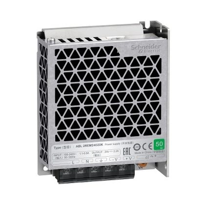   SCHNEIDER ABL2REM24020K Modicon ABL2 tápegység, panelre szerelhető, 1f, 24 VDC, 50 W