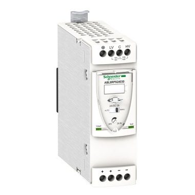 SCHNEIDER ABL8RPS24030 Modicon ABL8 tápegység, 1f-2f, 230-400VAC/24VDC, 3A, DIN sínre szerelhető