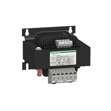 SCHNEIDER ABT7PDU063B Modicon ABT7 dupla tekercselésű transzformátor, 1f-2f, 230-400/2x24 VAC, 630VA