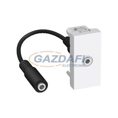 SCHNEIDER ALB44371 ALTIRA Audio Jack 3,5mm anya csatlakozó, polárfehér