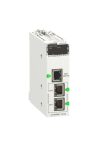 SCHNEIDER BMENOC0301 X80 kommunikációs modul, Ethernet IP / Modbus TCP/IP