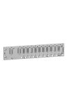 SCHNEIDER BMEXBP1002 X80 hátlap, Ethernet, M580 PLC-hez, 10 I/O kártyahely, redundáns tápegységhez