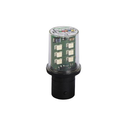   SCHNEIDER DL1BKB5 Harmony XVB kiegészítő, LED BA15d foglalathoz, villogó, 24  VAC/DC, narancs