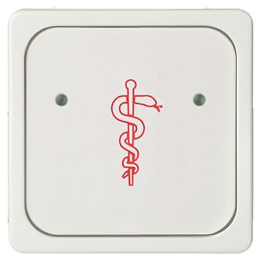 SCHNEIDER ELG735794 ELSO Doctor call button cover, white JOY