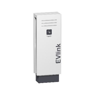 SCHNEIDER EVF2S22P02R EVLink Álló elektromos autótöltő állomás, álló kivitel, 1x T2 - 22kW, RFID kártya leolvasó, 380-415V, 32A, 3F, 1 aljzat