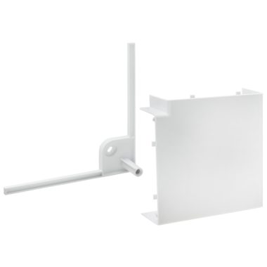 SCHNEIDER ISM11503P OPTILINE 70 bend element 90 °, 185x55 mm, polar white