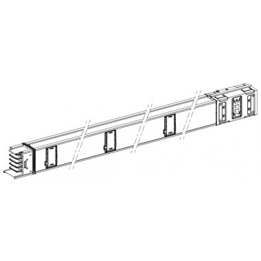 SCHNEIDER KSA1000ED4306 Egyenes elem, 1000 A, 3 m