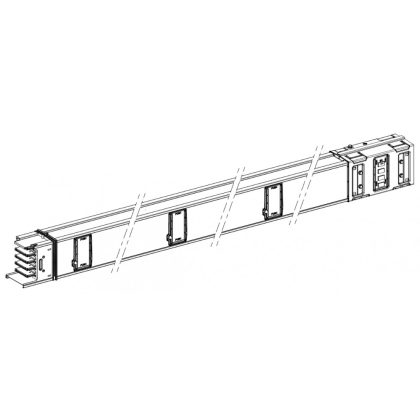 SCHNEIDER KSA1000ED4306 Egyenes elem, 1000 A, 3 m