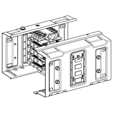 SCHNEIDER KSA1000ZJ4 Villamos és mechanikai összekötõblokk, 800-1000 A