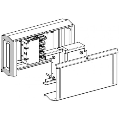 SCHNEIDER KSA400FA4 Adapter régi KS sínhez 400 A