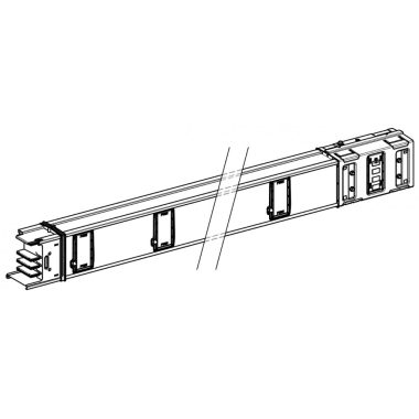 SCHNEIDER KSA630ED35010 Egyenes elem, 630 A, 5 m