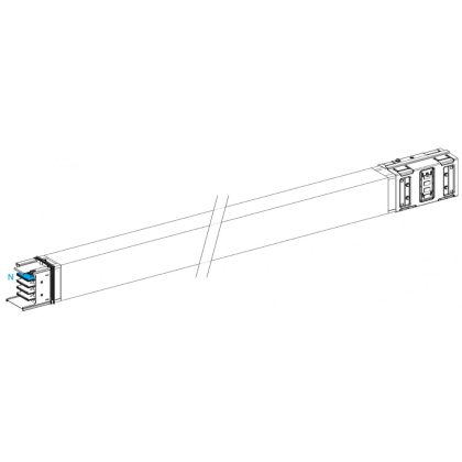 SCHNEIDER KSA630ET430 Traszport sín, 630 A, 3 m