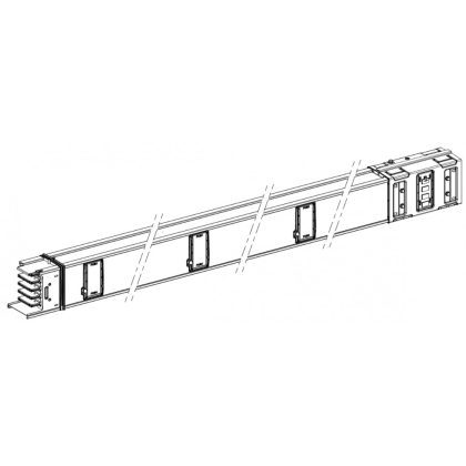 SCHNEIDER KSA800ED4306 Egyenes elem, 800 A, 3 m