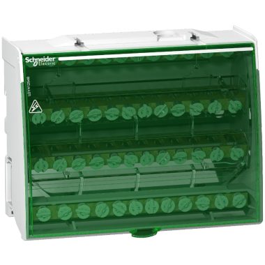 SCHNEIDER LGY412548 LINERGY DS csavaros elosztó blokk, 125A, 4P, 48 lyuk