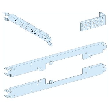 SCHNEIDER LVS03417 Szerelőlap NS250 átkapcsoló, vízszintes, motoros hajtás