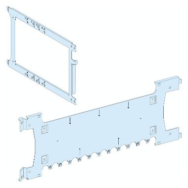 SCHNEIDER LVS03423 Szerelőlap 3-4 függőleges NSX250-hez