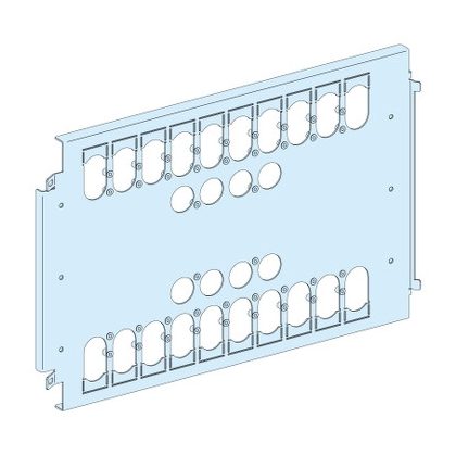   SCHNEIDER LVS03461 Szerelőlap 2 NS630 függőleges vagy 1 INS630 függőleges