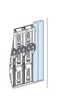 SCHNEIDER LVS03740 Takarólemez ISFL160