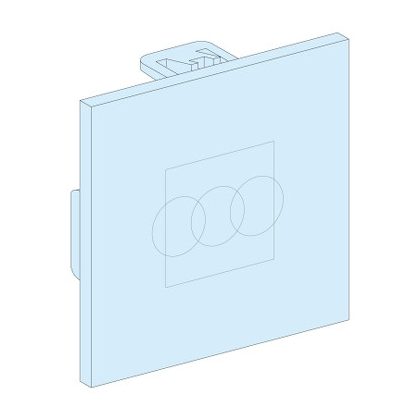 SCHNEIDER LVS03907 Takarólemez 72x72mm