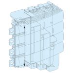   SCHNEIDER LVS04067 Betáp. csatlakozó blokk NS-INS250, alsó