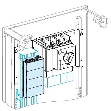 SCHNEIDER LVS04074 Univerzális teljesítmény-csatlakozó blokk 400/630A