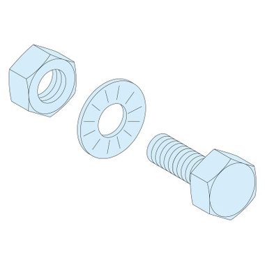 SCHNEIDER LVS04194 20 db M6x20mm csavar 5mm-es sínhez