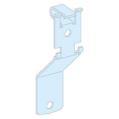 SCHNEIDER LVS04205 2 db földelő sín tartó - DIN sínhez