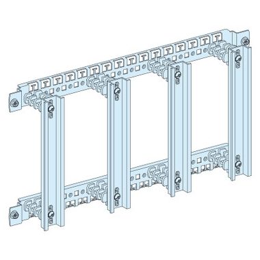 SCHNEIDER LVS04223 Szerelőlap 4db függőleges DIN sínnel sorkapcsokhoz
