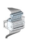 SCHNEIDER LVS04228 Segédáramköri sorozatkapocs-blokk