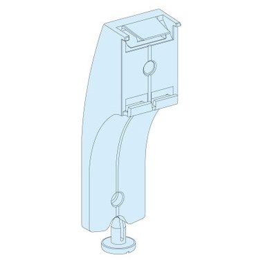 SCHNEIDER LVS04255 12 db vízszintes vezetékcsatorna tartó