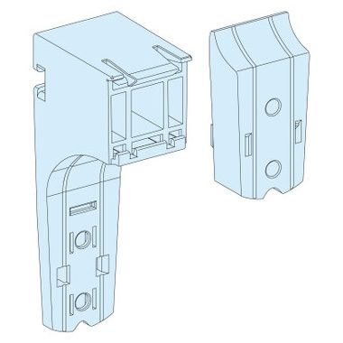 SCHNEIDER LVS04256 10db vízszintes vezetékcsatorna tartó