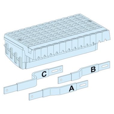 SCHNEIDER LVS04403 Polypact rögzített készülék, billenőkaros kapcsoló, 3P