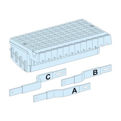   SCHNEIDER LVS04403 Polypact rögzített készülék, billenőkaros kapcsoló, 3P