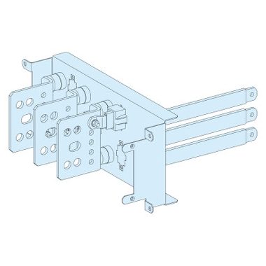 SCHNEIDER LVS04425 Áthelyezett csatlakozás rögzített NS250, billenőkaros kapcsoló, 3P