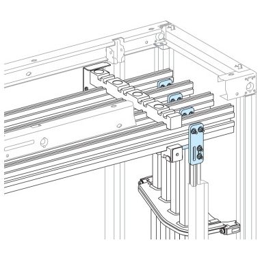 SCHNEIDER LVS04602 Linergy Evolution függőleges összekötő sín 1600 A