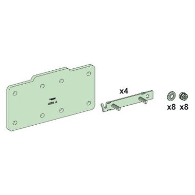 SCHNEIDER LVS04623 Linergy Evolution vízszintes összekötő sín 4000A