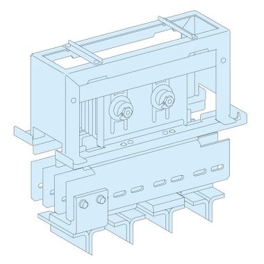 SCHNEIDER LVS04725 Canalis csatlakozó blokk, 2500A, NW, 3P