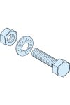 SCHNEIDER LVS04782 20 db csavar sínekhez, M8x20mm