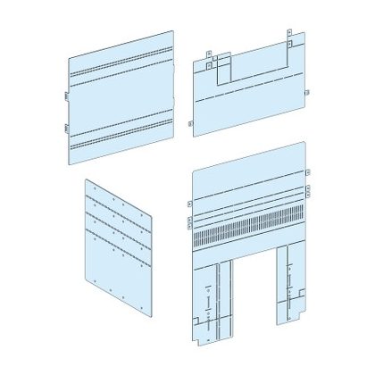   SCHNEIDER LVS04852 Mellső csatlakozás takaró NS1600-NT, függőleges