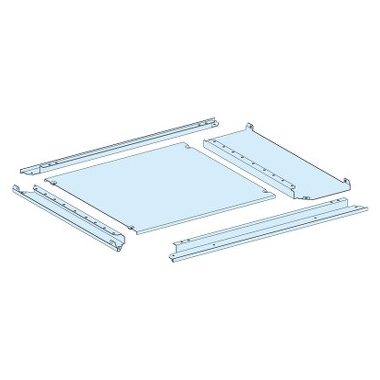 SCHNEIDER LVS08487 IP55 kábelbevezető lemez, W=650+150mm, D=400mm