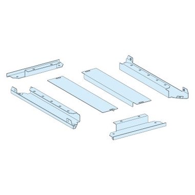 SCHNEIDER LVS08493 IP30 2 részes kábelbevezető lemez, W=300mm, D=400mm