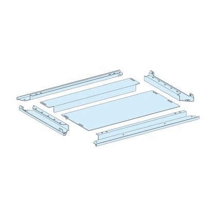   SCHNEIDER LVS08496 IP30 2 részes kábelbevezető lemez, W=650mm, D=400mm