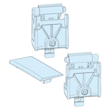 SCHNEIDER LVS08585 Nyitható homloklap készlet