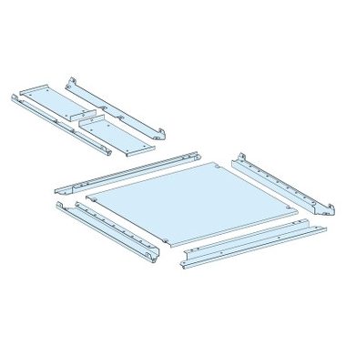 SCHNEIDER LVS08687 IP55 kábelbevezető lemez, W=650+150mm, D=600mm