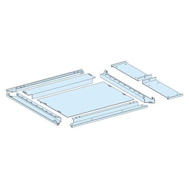 SCHNEIDER LVS08697 IP30 2 részes kábelbevezető lemez,W=650+150mm, D=600mm